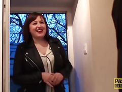 FuckCult presents: Hardfucked plumper fed with doms big cock and hot cum