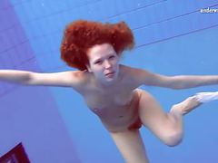 FuckCult presents: Matrosova hot ginger pussy in the pool