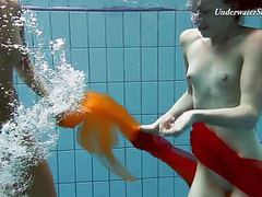 FuckCult presents: Two redheads swimming super hot!!!