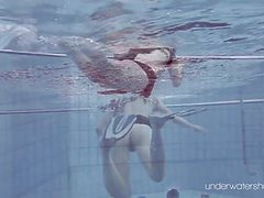 FuckCult presents: Roxalana chech in scuba diving in the pool