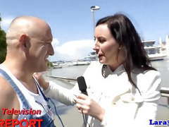 FuckCult presents: British news lady enjoys hardcore fuck after interview
