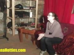 FuckCult presents: Shy teen does handjob and more at the interview