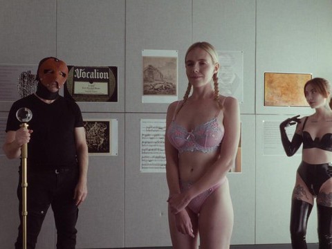 FuckCult presents: Bdsm fetish video of gorgeous filth studies v wearing lingerie