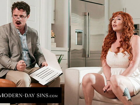 FuckCult presents: Modern-day sins - pervert therapist is obsessed with redhead milf lauren phillips's stunning body