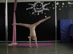 FuckCult presents: Spandex bodysuit on a flexible teenage hottie