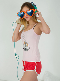 FuckCult presents: This doll really knows how to have fun with her and how she can show off her pussy and listen to some beats at the same time.